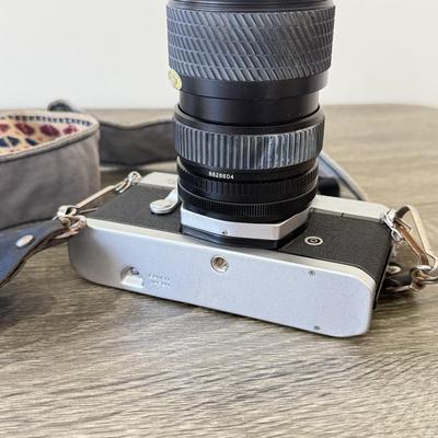 LOT 1K: Vintage Canon TX 35mm Film Camera w/ Lens & Manual