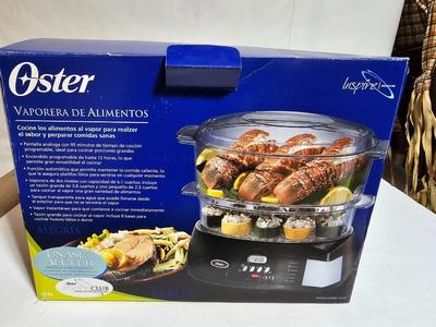 Oster Food steamer Appears new in opened box