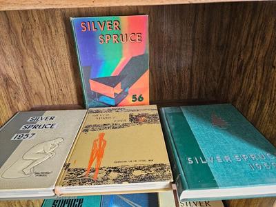 Silver Spruce Yearbooks - 1956 - 1959 Colorado A&M College Fort Collins, Colorado