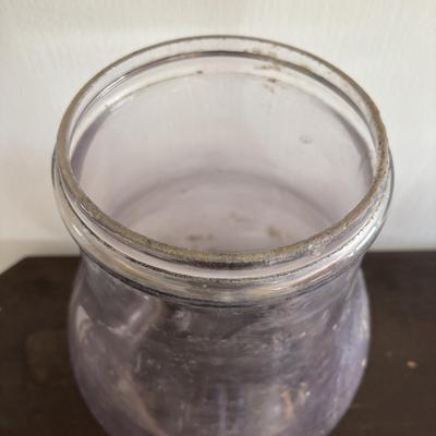 LOT 82: Vintage Oil Lanterns Globes: Unmarked Railroad, Clear & Red Dietz