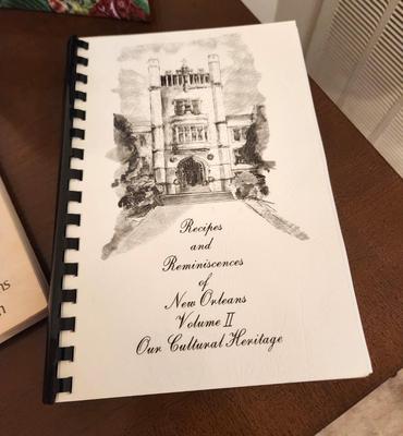Lot #204 Lot of 3 Autographed/vintage Cookbooks - John Folse, more