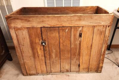 Lot #209 Antique Primitive Dry Sink
