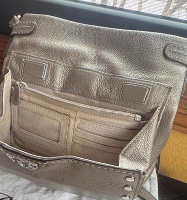 Brighton leather crossbody all-in-one