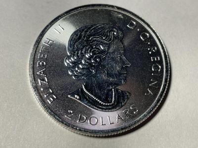 2021 $2 Canadian Birds of Prey Series - RED-TAILED HAWK, 1/2 Troy Oz., .9999 Silver Coin as Pictured. FREE DOMESTIC SHIPPING.