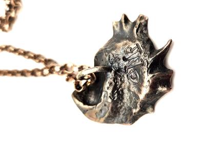 Lot #220 Vintage Mignon Faget Pendent on Sterling Chain