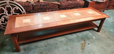 Lot #226 MCM Slate Top Coffee Table