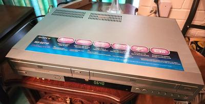 Lot #234 Sony 55" LCD TV with DVD/VCR Combo - works fine