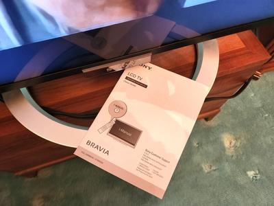 Lot #234 Sony 55" LCD TV with DVD/VCR Combo - works fine