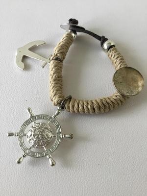 Vintage rope fashion charm bracelet