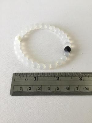 Rubber beaded fashion bracelet