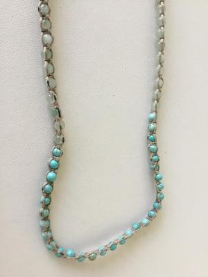 Vintage stone beaded type colorful necklace