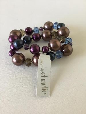 Charming Charlie stretchy beaded bracelets