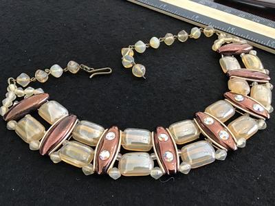 West Germany Glass Necklace