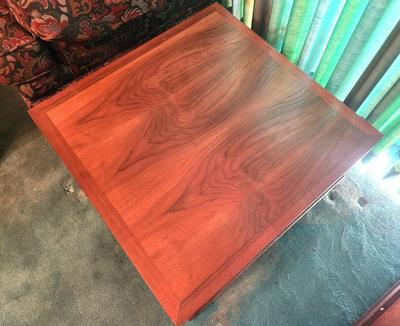Lot #236 LANE Mid Century Side/Lamp Table with Drawers