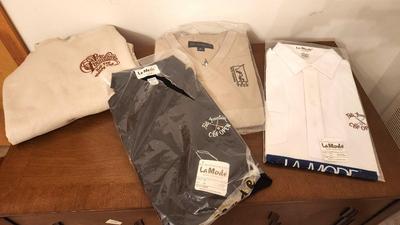 Lot #238 Lot of 4 New in Package Shirts - Size Medium - Half Fast Band, others