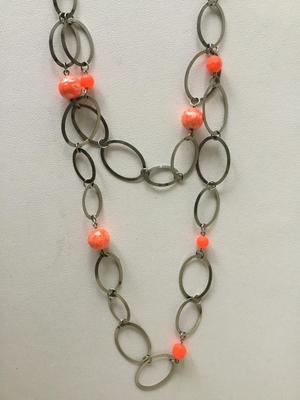 Beautiful bright colored fashion necklace