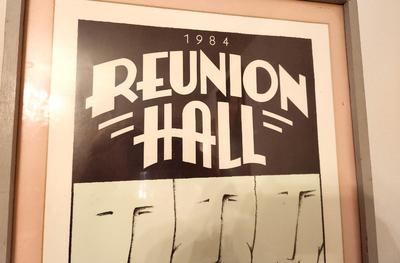 Lot #240 Reunion Hall - Framed Poster - signed by artist