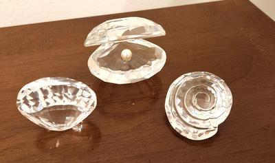 Lot #241 Lot of 3 Swarovski Crystal Figures - all marked