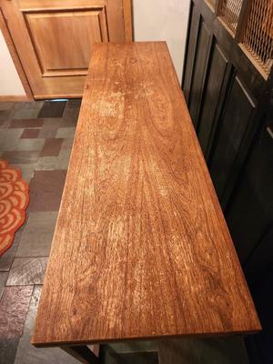 Lot #245 Vintage Folding Table - extends to 6 Feet