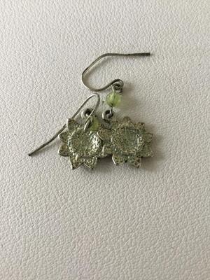 Beautiful yellow sunflower earrings