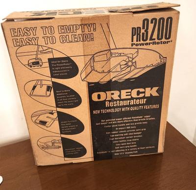 Lot #247 New in Box - ORECK Restaurateur Rug Sweeper