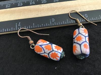 Vintage Glass Earrings