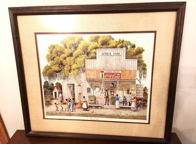 Lot #248 Signed Print by Listed Artist Jack Meyer "General Store"