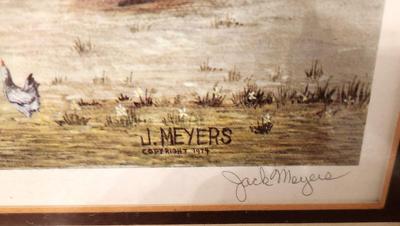 Lot #248 Signed Print by Listed Artist Jack Meyer "General Store"