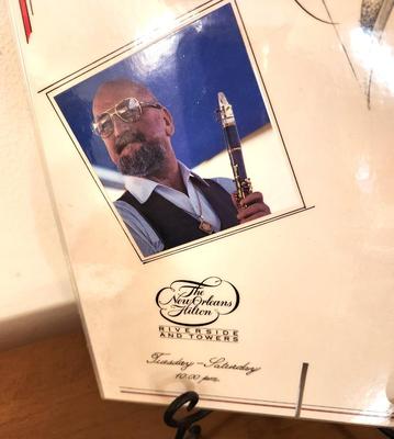 Lot #154 Laminated Advertising for Pete's Hilton Nightclub