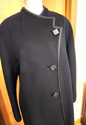 Lot #256 Vintage Zandla Rhodes Wool Coat
