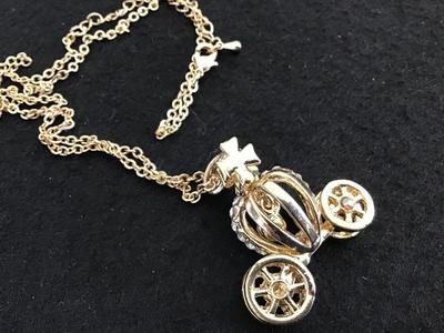 Cinderella Coach Necklace