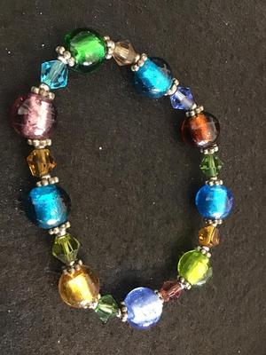 Glass Beaded Bracelet