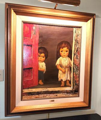 Lot #260 Original Oil by Listed Artist Harold C. Stephenson - d. 1974