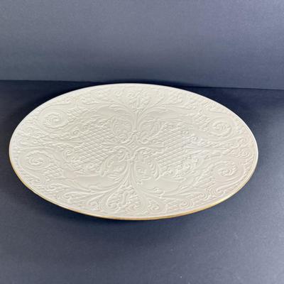 LOT 3D: Lenox Serving Ware Collection: Bowl, Plates & Platter