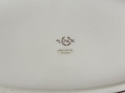 LOT 4D: Lenox Holiday: Occasions Santa Votive, 1997 Angel Mug, Pinecone and Holly Basket Dish, Special Bowl, Snowman & We Three Kings...