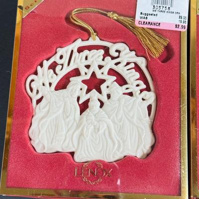 LOT 4D: Lenox Holiday: Occasions Santa Votive, 1997 Angel Mug, Pinecone and Holly Basket Dish, Special Bowl, Snowman & We Three Kings...