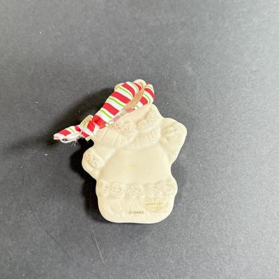 LOT 4D: Lenox Holiday: Occasions Santa Votive, 1997 Angel Mug, Pinecone and Holly Basket Dish, Special Bowl, Snowman & We Three Kings...