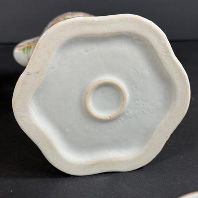 LOT 5D: Vintage Hand Painted Japanese Floral Tea Set