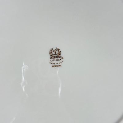 LOT 6D: Lenox Special Floral Butterfly 10” Plates