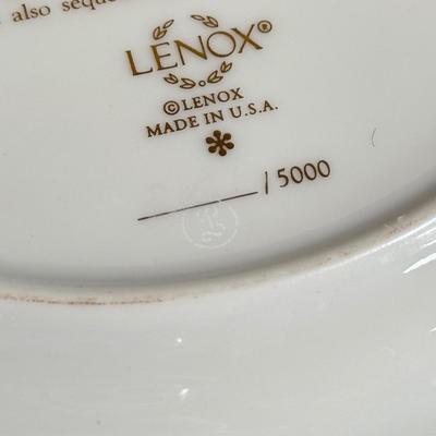 LOT 8D: Lenox Collection: 1997 Mother's Day Plate, Limited Edition 5000 "Victorian Beauty" Pierced Plate w/ Matching Bowl,...