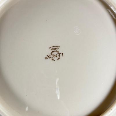 LOT 8D: Lenox Collection: 1997 Mother's Day Plate, Limited Edition 5000 "Victorian Beauty" Pierced Plate w/ Matching Bowl,...