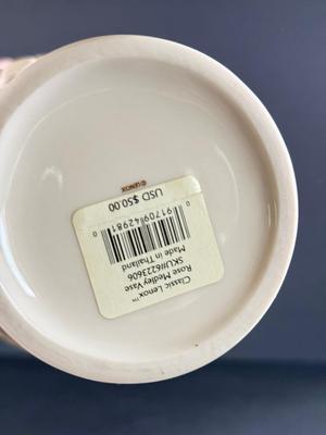 LOT 8D: Lenox Collection: 1997 Mother's Day Plate, Limited Edition 5000 "Victorian Beauty" Pierced Plate w/ Matching Bowl,...