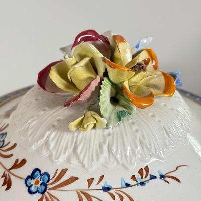 LOT 15D: Vintage Signed Italian Majolica Tureen