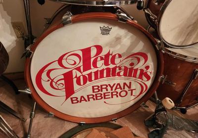 Lot #269 Yamaha (Japan) Professional Drum Set used by Pete's Band - complete