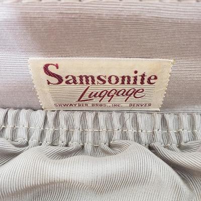 Three Vintage Samsonite and Hanco Suitcases (PB-KD)