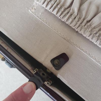 Three Vintage Samsonite and Hanco Suitcases (PB-KD)