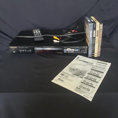 Panasonic DVD/CD Player W/Remote and Longmire Seasons 1-3 (PB-KD)