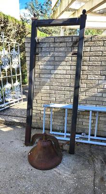 Lot #276 Plantation Style Bell with Stand