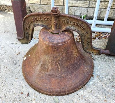 Lot #276 Plantation Style Bell with Stand