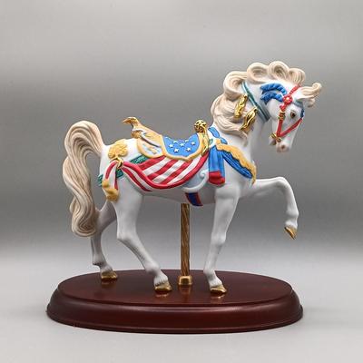 LOT 2: Lenox Pride of America & Carousel Tropical Horse